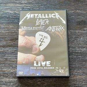 The Big 4 Live From Sofia Bulgaria Concert Metallica Megadeth Anthrax Slayer DVD